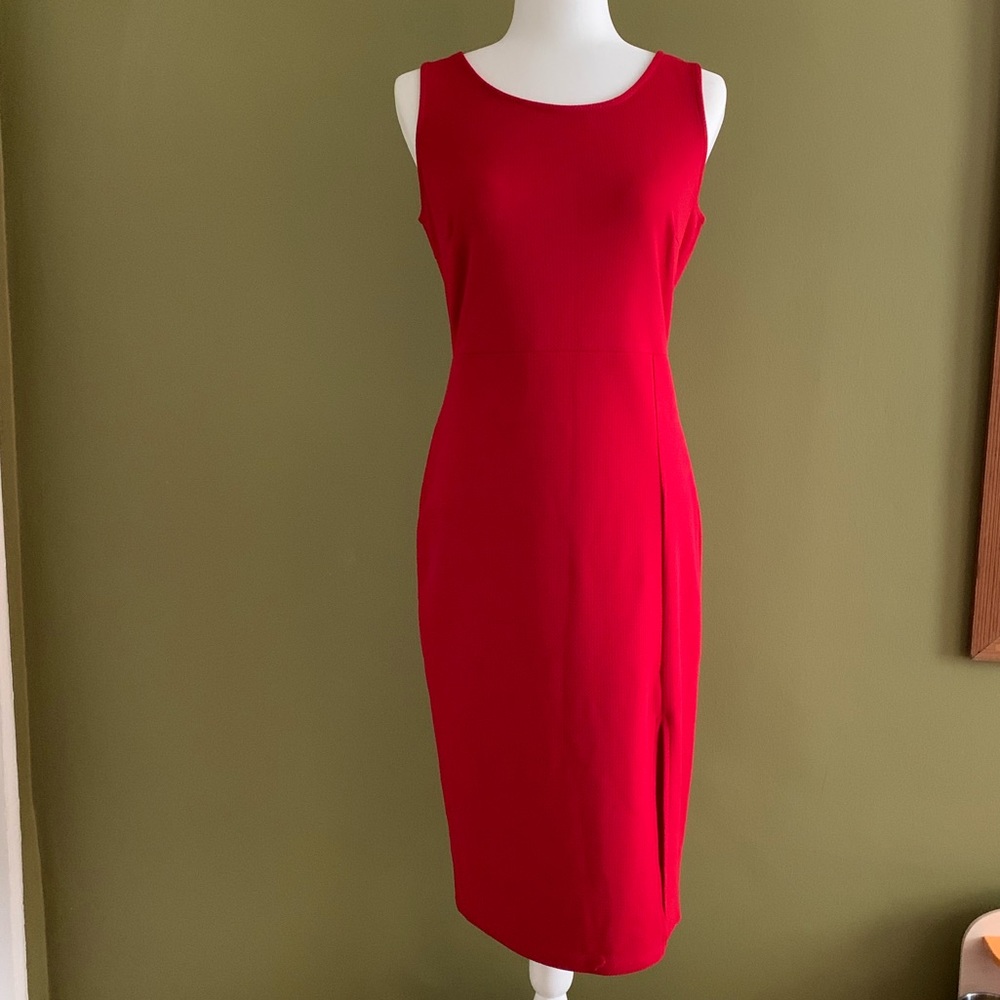 Red Sheath Dress